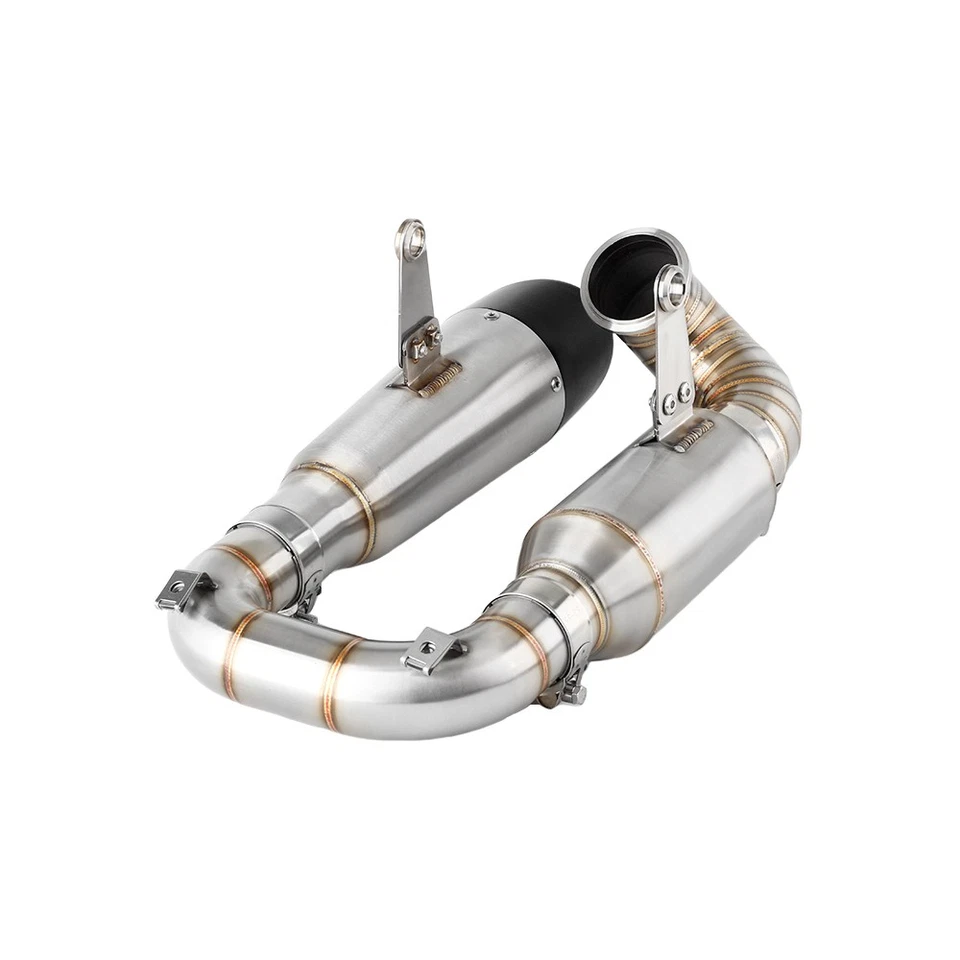 Tubo de escape de enlace medio con tubo silenciador para Ducati StreetFighter V2 2022-2024 Foto 4 de 4