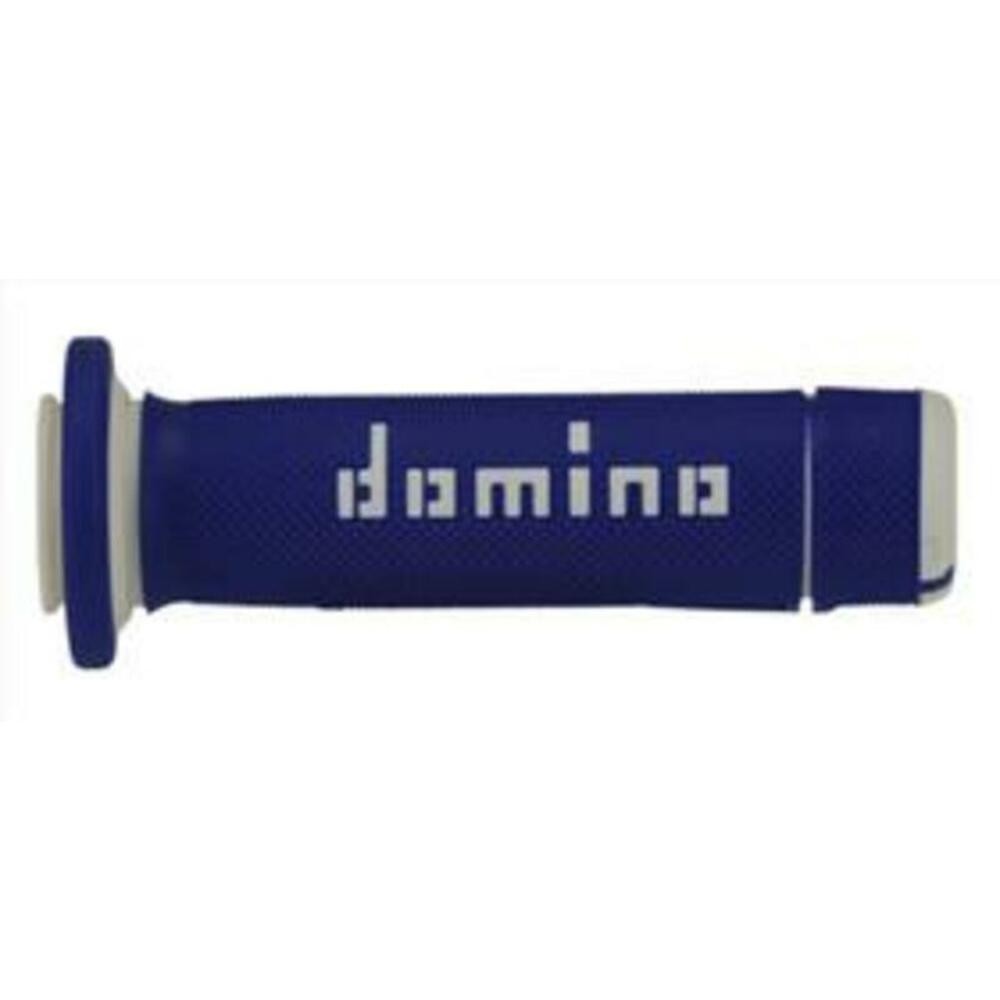Free Shipping ATV/Quad Domino Grips 118Mm Blue/White A18041C4648