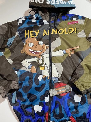 members only nickelodeon jacket size adult medium new without tags ''Hey Arnold''