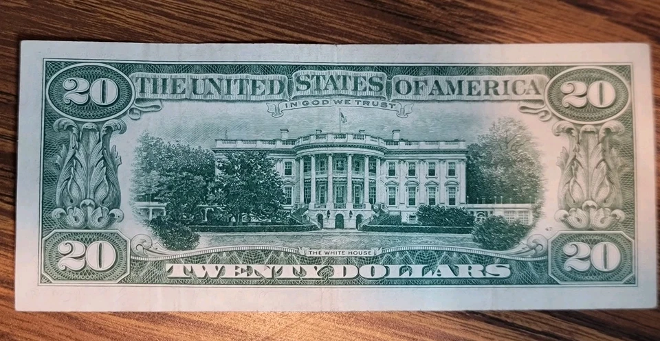 1963 A RARE Twenty Dollar $20 Bill - Bank of Cleveland - Vintage - Image 2 of 4