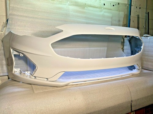 2019 2020 FUSION FRONT BUMPER OEM PAINTED OXFORD WHITE YZ KS7Z17D957ADPTM