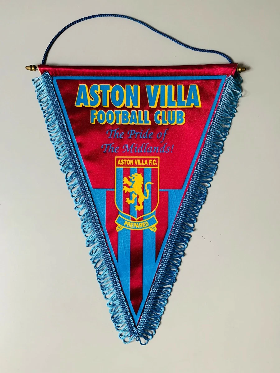 Aston Villa Flags | 28x44 in Banner | Nylon | Made in The U.S.A. | Flag Lady