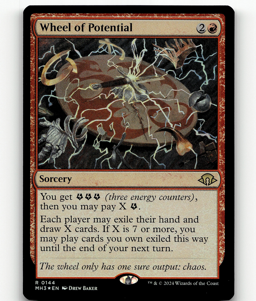 FOIL - MTG Wheel of Potential #144 - Modern Horizons 3 | eBay