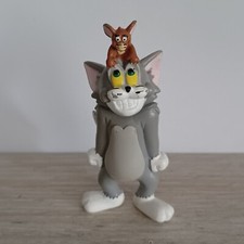 Figurine Tom Et Jerry Plastoy 1997 - Jerry sur la tête de Tom