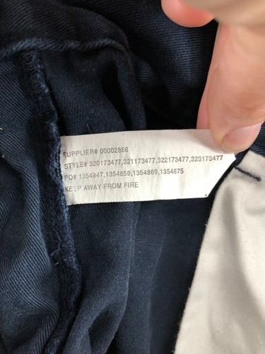 Polo Ralph Lauren Cargo Shorts Boys Size 20 Mid Rise Dark Wash Blue - Picture 12 of 12