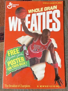Michael Jordan Wheaties Poster Part B Ebay