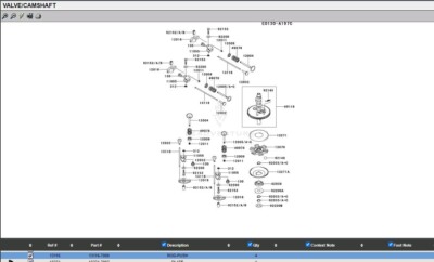 4 Genuine Kawasaki 13116-7008 Push Rods FR541V FRFR600 FS600V