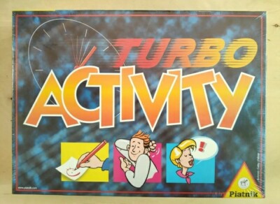 Turbo Activity Piatnik 600838 Board Game Original Packaging 2006 Board Game New 