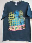 Sex Pistols Official Merch Plaid 2014 Band Concert Music T-Shirt Large