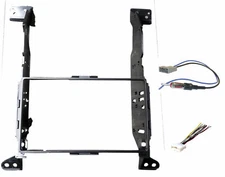 Car Radio Stereo Radio Dash Install Mounting Double Din Kit w/ Harness Antenna