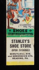 1950s Stanley's Shoe Store Schuylkill Ave. and Greenwich Sts. Reading PA Berks C