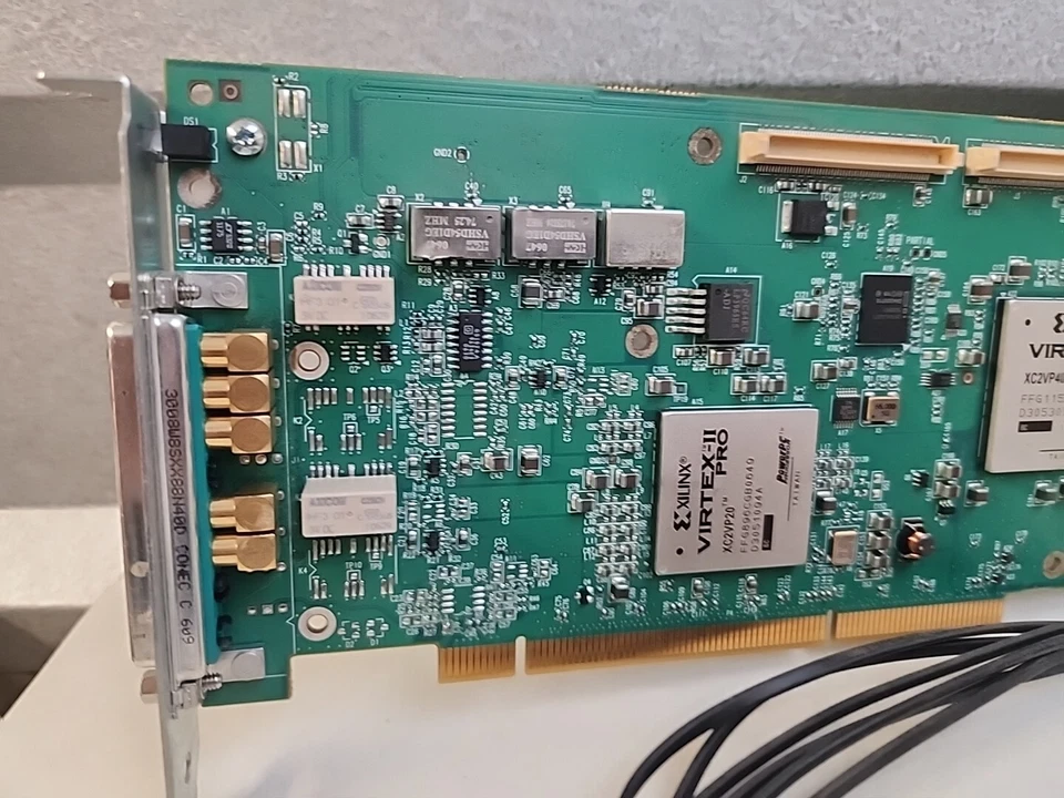 Matrox Y7174-02 REV B XMIO/12/6000 Card & Daughter Board Y7199-0001 - Image 3 of 4