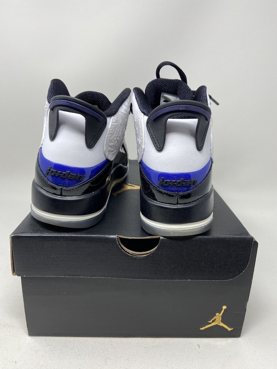 Air Jordan Dub Zero Black, White And Concord 311047-106 7y