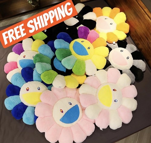 murakami sunflower pillow