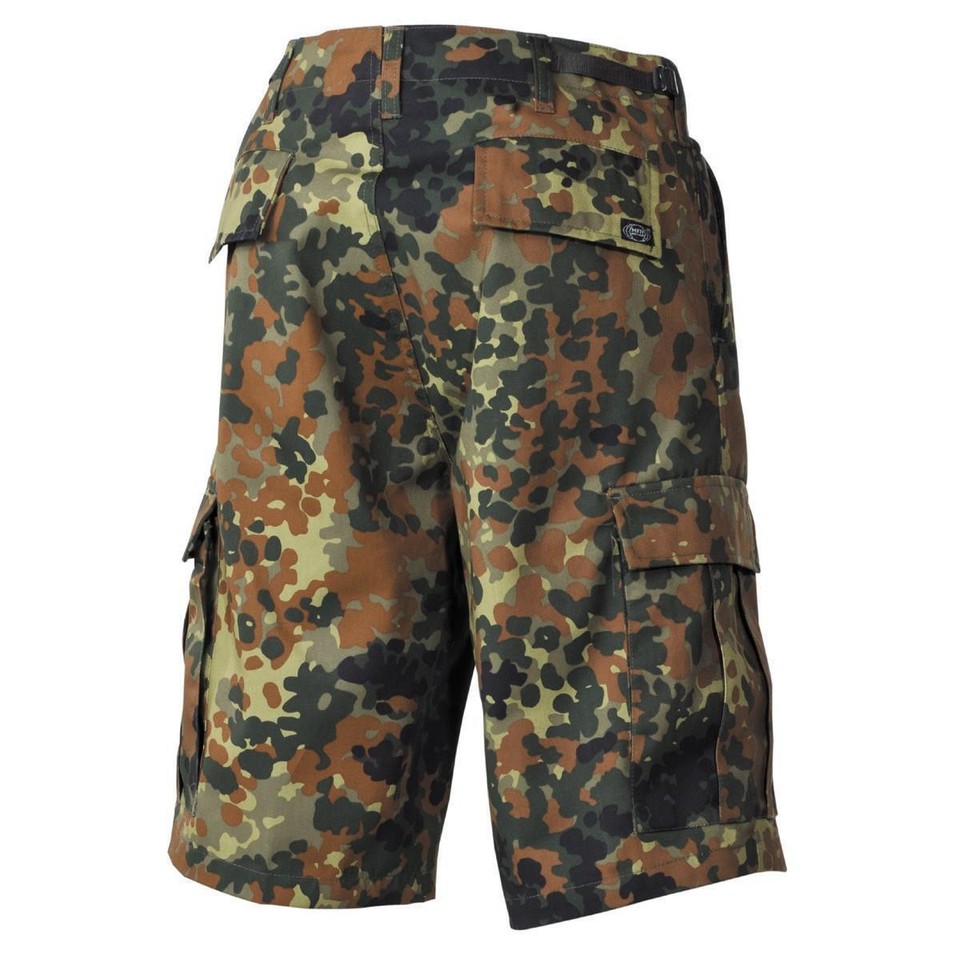 MFH Herren US BDU Bermuda Kurze Hose Czech Woodland Größe S