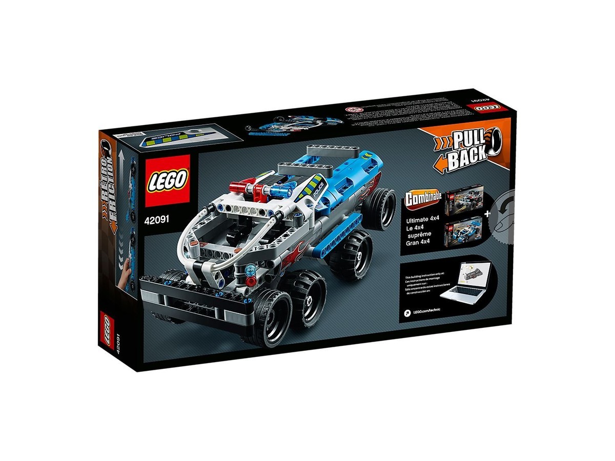 コレクター向けブレイン6種セット LEGO 42091 Technic Police Pursuit | eBay