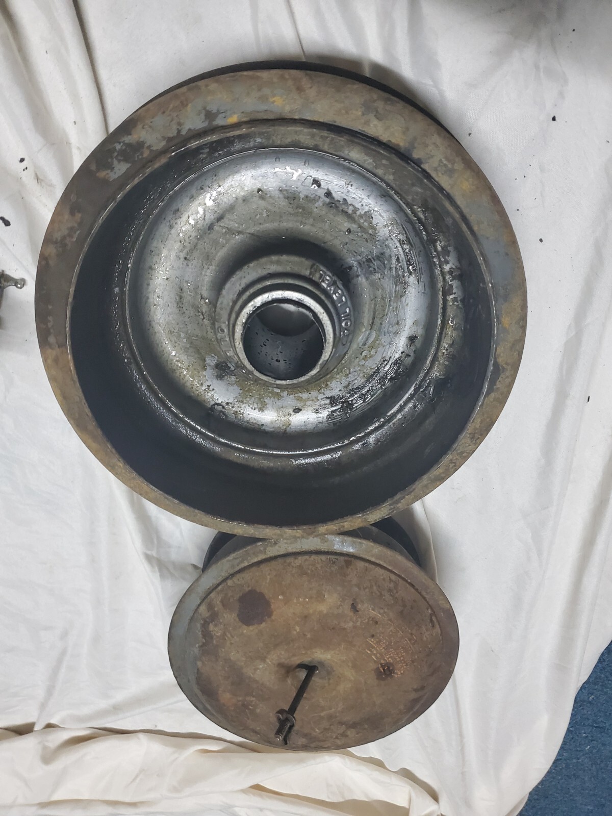 235 Chevy Carburetor With Oil Bath Air Cleaner Original Chevy Pickup