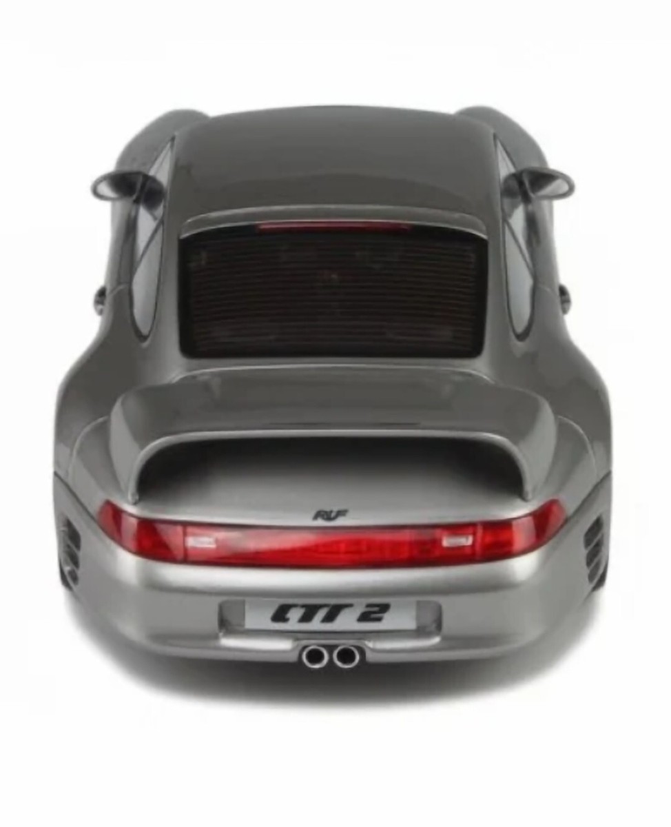 Porsche 911 993 RUF CTR2 Coupe 2-Door 1996 Silver 1:18 GT Spirit