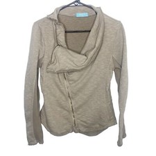 Photo Lei Casual Knit Jacket Lagenlook Taupe Gray Casual Neutral Made In Italy