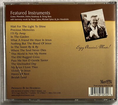 Appalachian Jubilee by Jim Hendricks (CD) Old-Time Gospel Hymns