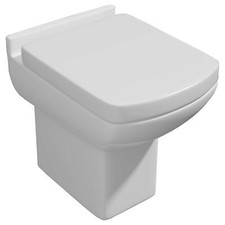 Kartell Pure Back To Wall WC with Soft Close Toilet Seat POT266PU POT265PU