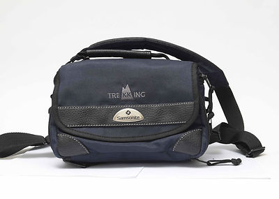  Kameratasche Umhängetasche Schultertasche, ''Samsonite'' Blau Nr.067