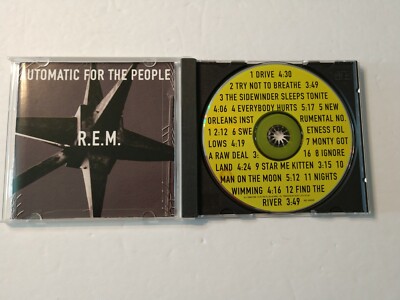 REM Automatic for the People (BMG) CD...