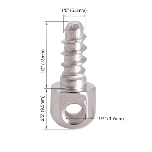 Sling Swivel Wood Screws Steel Adapter Huntinf QD Sling Mount Base Black/Silver - Picture 15 of 30