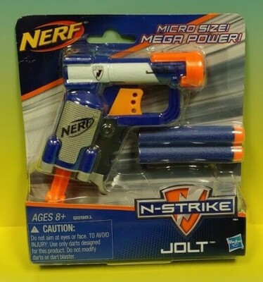 Nerf N-Strike Nstrike Jolt Elite Jolt Blaster Blue - Brand New