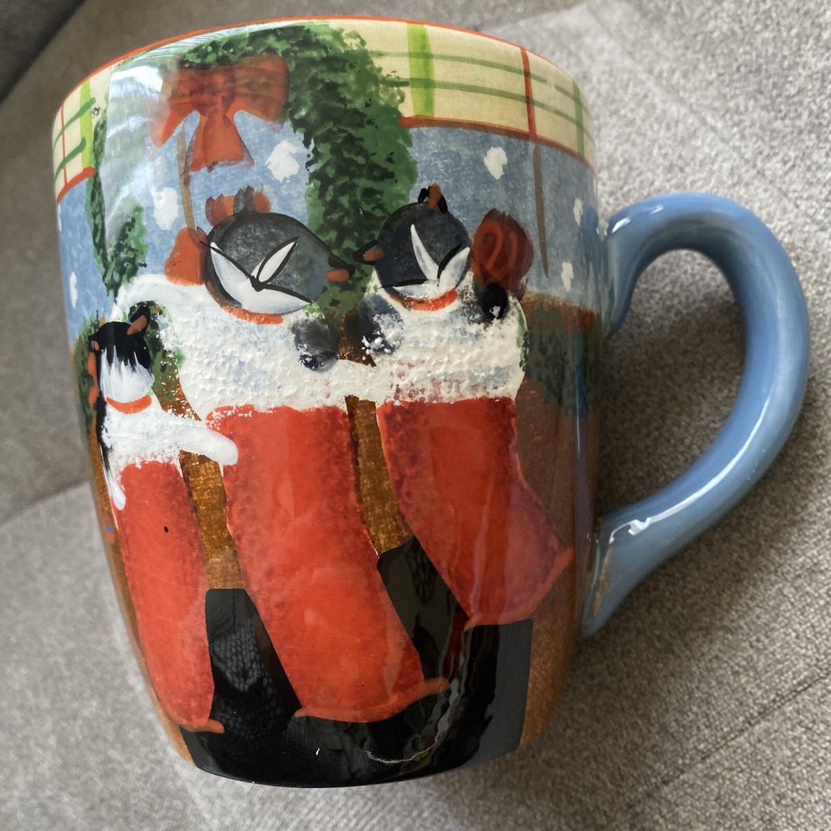 2 Vintage Large Sakura Cat Friends Christmas 25 oz Coffee Mug Christmas  Cats | eBay