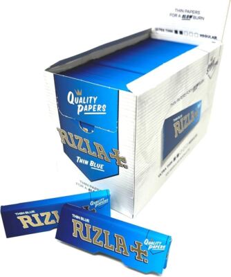 Original Rizla Blue Rolling Paper Regular Standard Tabak Rauchen Hefte.