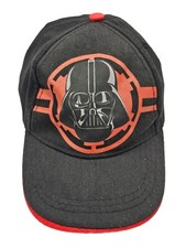 LUCASFILM DISNEY STAR WARS Boys Baseball Hat Cap Darth Vader Youth Size Black
