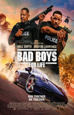 Bad Boys For Life movie poster (b) - 11 x 17 - Will Smith, Martin Lawrence