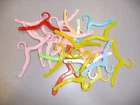 New ListingVintage Lot Of 20 Barbie Ken Francie Skipper Clothing Hangers Various      #R