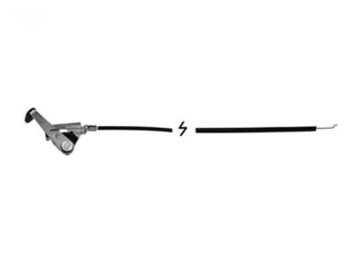 Throttle & Choke Control Assembly For Scag 481544 w/ Kohler Engine