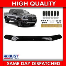 BONNET WIND STONE DEFLECTOR PROTECTOR GUARD FOR FORD RANGER 2015-2023