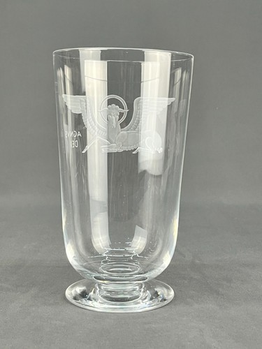 Steuben Art Glass "Agnus Dei" Footed Vase Designed by Sidney Waugh c. 1935: MINT - Picture 7 of 12