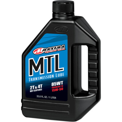 Maxima Racing Oil MTL-E Motorcycle Transmission/Clutch Fluid | 85W | 1 Liter