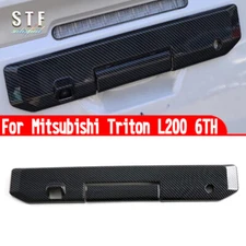For Mitsubishi Triton L200 6TH 2024 2025 Rear Door Handle Trunk Cover Trim