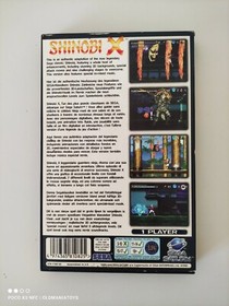 Shinobi X PAL Saw SATURN GAME-Boxed & Complete-NINJA ACTION