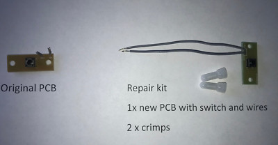 NEU ERSATZ Gtech AirRam Mk1 Ein/Aus Schalter PCB Kit (EINFACHER SELBERMACHEN)