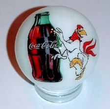 Foghorn Coke 1" Glass Logo Marble