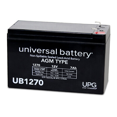 12V 7.2AH SLA Battery Replacement for APC Back-UPS 650