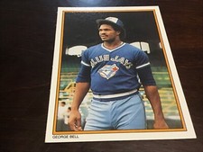GEORGE BELL Oddball Insert & Regular issue Baseball BLUE JAYS YOU CHOOSE