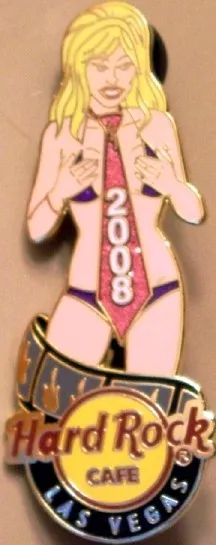 Porn Gril Xxx Com - Hard Rock Cafe LAS VEGAS 2008 RETRO XXX Sexy Blond Porn Film Girl PIN HRC  #41750 | eBay