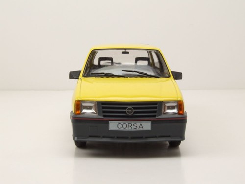 Opel Corsa A SR 1983 amarillo coche modelo 1:18 MCG - Imagen 5 de 9