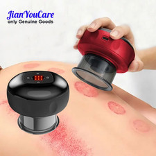 Electric Cupping Therapy Set with Red Light Smart Cupping Gua Sha Massage Device