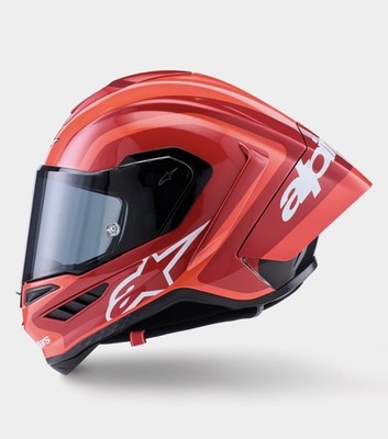 Alpinestars Supertech R10 Arius Double Red XXL Full Face Helmet Ece22.06 FIM DOT