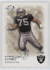 2011 Topps Gridiron Legends Gold 22/99 Howie Long #9 HOF 2k3