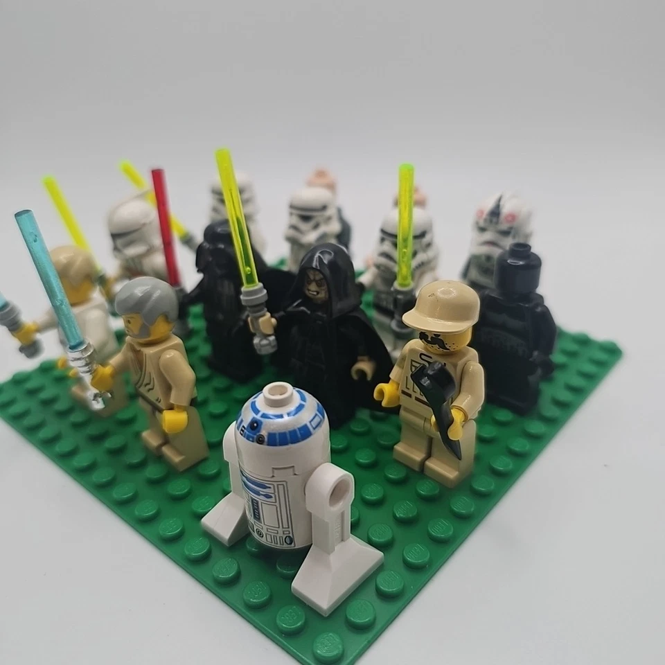 LEGO Star Wars Minifigure Lot of 14 Luke Skywalker Darth Vader Stormtroopers - Image 3 of 4